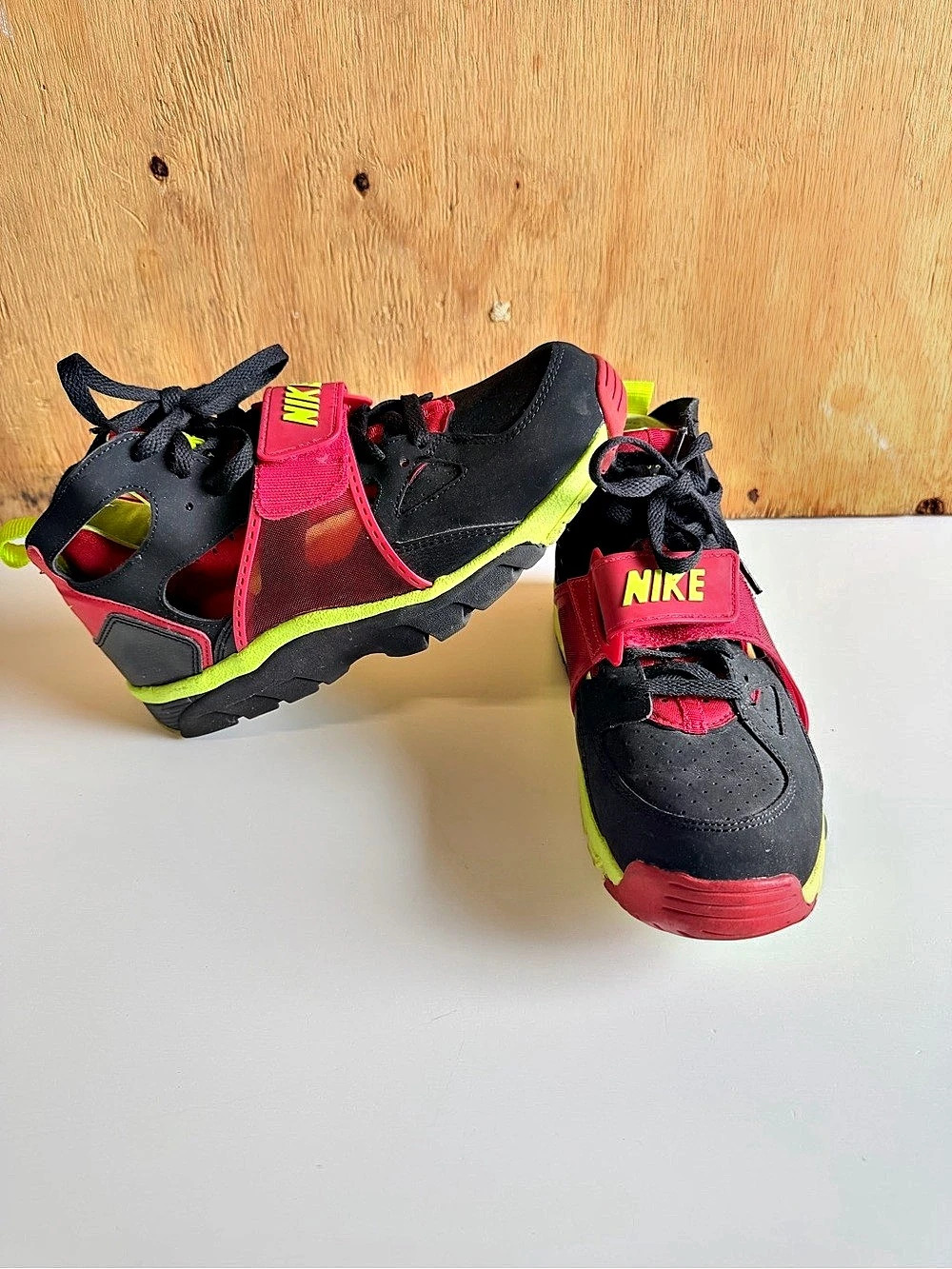 Nike Air Raid Men's Sneakers Black & Red US 8.5